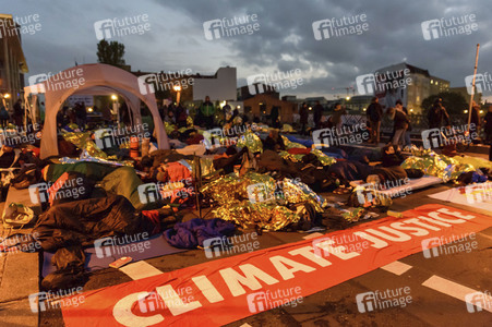 Extinction Rebellion Protestaktion in Berlin