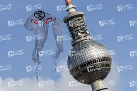 Extinction Rebellion Protestaktion in Berlin