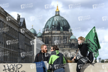 Extinction Rebellion Protestaktion in Berlin