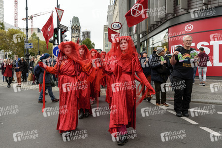 Extinction Rebellion Protestaktion in Berlin