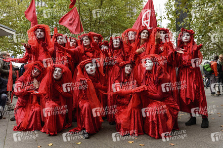 Extinction Rebellion Protestaktion in Berlin