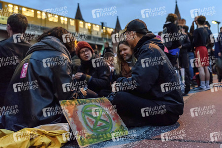 Extinction Rebellion Protestaktion in Berlin