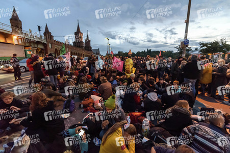Extinction Rebellion Protestaktion in Berlin