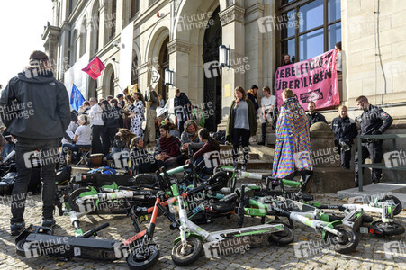 Extinction Rebellion Protestaktion in Berlin