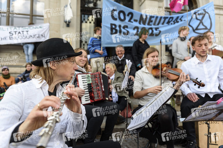 Extinction Rebellion Protestaktion in Berlin