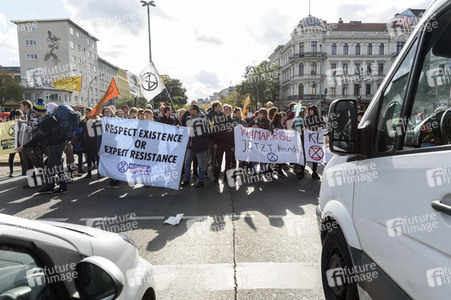 Extinction Rebellion Protestaktion in Berlin