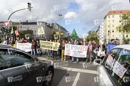 Extinction Rebellion Protestaktion in Berlin