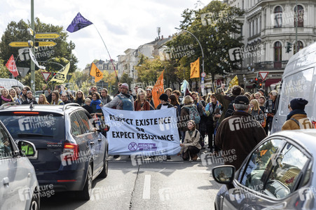 Extinction Rebellion Protestaktion in Berlin