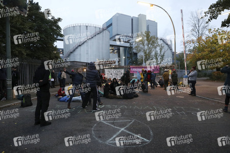 Extinction Rebellion Protestaktion in Berlin