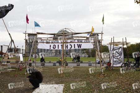 Extinction Rebellion Protestaktion in Berlin