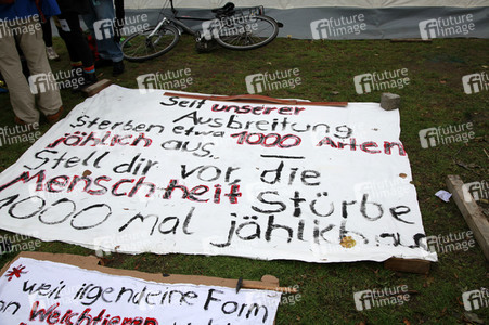 Extinction Rebellion Protestaktion in Berlin