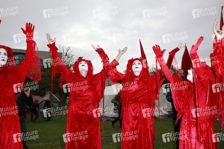 Extinction Rebellion Protestaktion in Berlin
