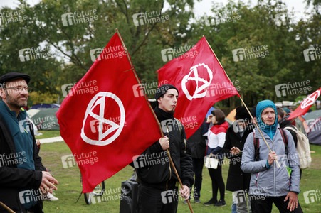 Extinction Rebellion Protestaktion in Berlin