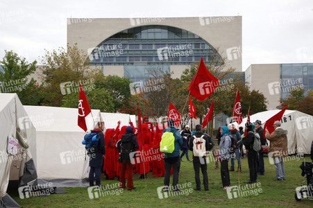 Extinction Rebellion Protestaktion in Berlin