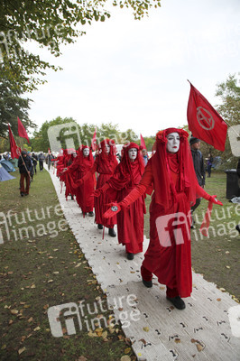Extinction Rebellion Protestaktion in Berlin