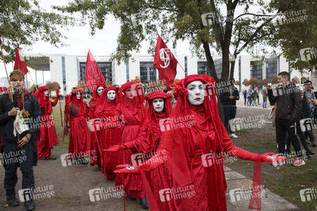 Extinction Rebellion Protestaktion in Berlin