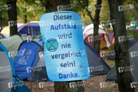 Extinction Rebellion Protestaktion in Berlin