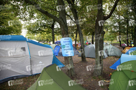 Extinction Rebellion Protestaktion in Berlin