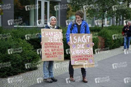 Extinction Rebellion Protestaktion in Berlin