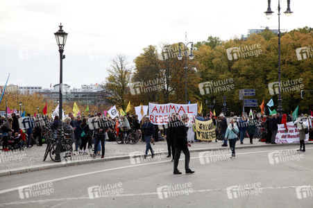 Extinction Rebellion Protestaktion in Berlin