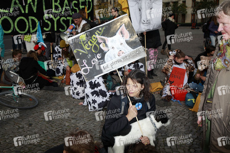 Extinction Rebellion Protestaktion in Berlin