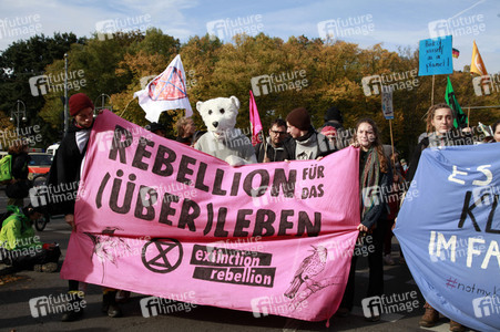 Extinction Rebellion Protestaktion in Berlin