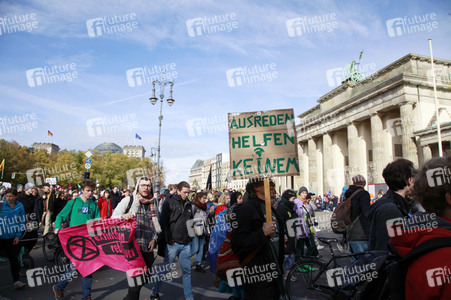 Extinction Rebellion Protestaktion in Berlin