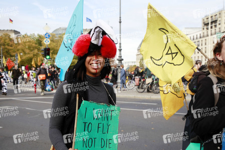 Extinction Rebellion Protestaktion in Berlin