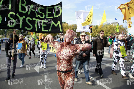Extinction Rebellion Protestaktion in Berlin