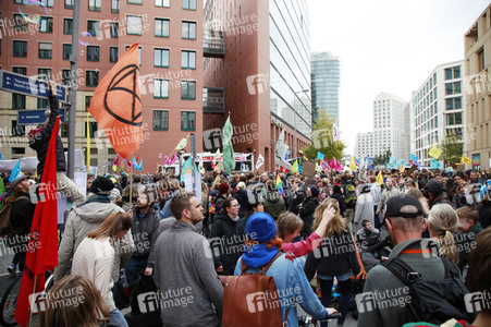 Extinction Rebellion Protestaktion in Berlin