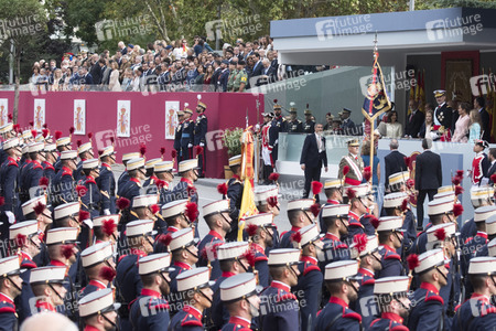 Militärparade zum spanischen Nationalfeiertag in Madrid