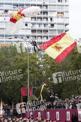 Militärparade zum spanischen Nationalfeiertag in Madrid