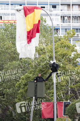 Militärparade zum spanischen Nationalfeiertag in Madrid