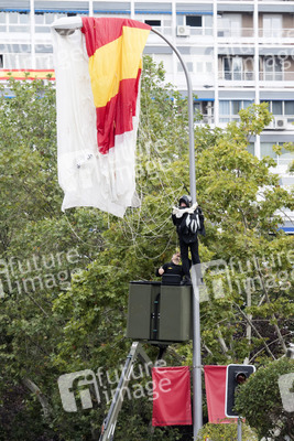 Militärparade zum spanischen Nationalfeiertag in Madrid