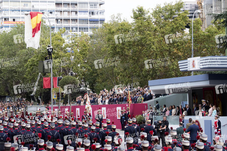 Militärparade zum spanischen Nationalfeiertag in Madrid