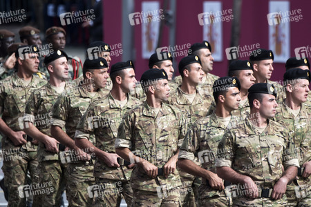 Militärparade zum spanischen Nationalfeiertag in Madrid