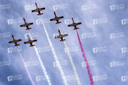 Militärparade zum spanischen Nationalfeiertag in Madrid