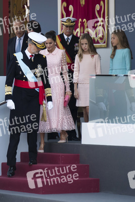 Militärparade zum spanischen Nationalfeiertag in Madrid