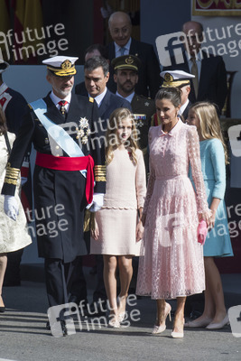 Militärparade zum spanischen Nationalfeiertag in Madrid