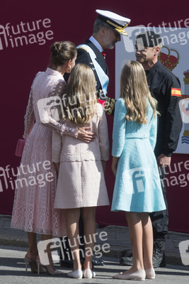 Militärparade zum spanischen Nationalfeiertag in Madrid
