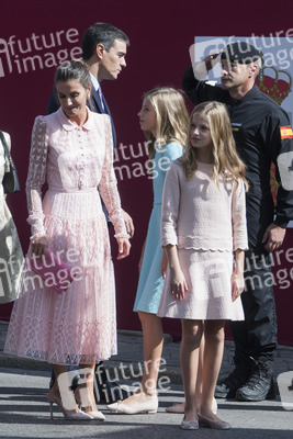 Militärparade zum spanischen Nationalfeiertag in Madrid