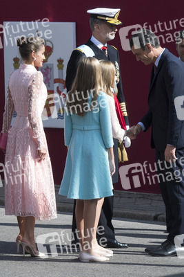 Militärparade zum spanischen Nationalfeiertag in Madrid