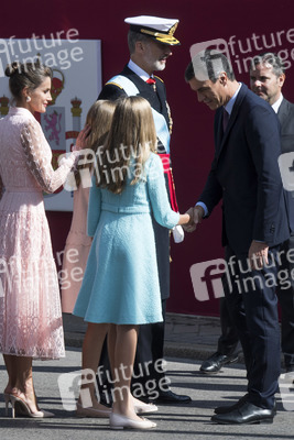 Militärparade zum spanischen Nationalfeiertag in Madrid