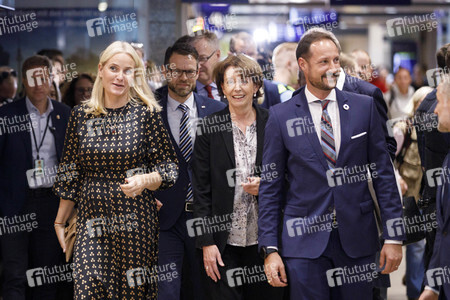 Kronprinzessin Mette-Marit und Kronprinz Haakon von Norwegen in Köln