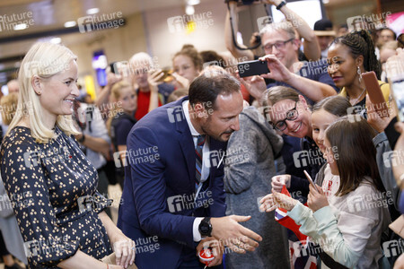 Kronprinzessin Mette-Marit und Kronprinz Haakon von Norwegen in Köln