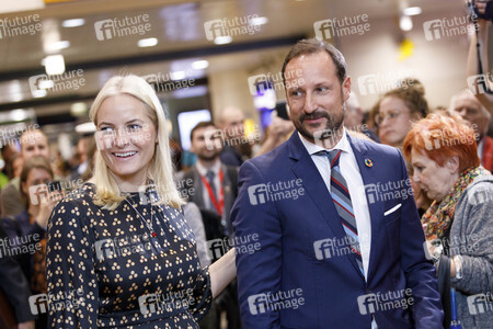 Kronprinzessin Mette-Marit und Kronprinz Haakon von Norwegen in Köln