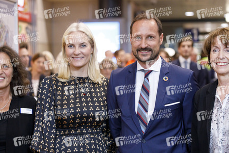 Kronprinzessin Mette-Marit und Kronprinz Haakon von Norwegen in Köln