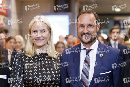 Kronprinzessin Mette-Marit und Kronprinz Haakon von Norwegen in Köln