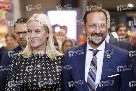 Kronprinzessin Mette-Marit und Kronprinz Haakon von Norwegen in Köln