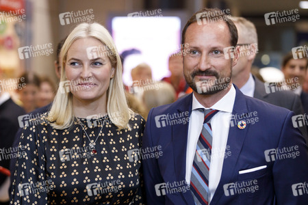 Kronprinzessin Mette-Marit und Kronprinz Haakon von Norwegen in Köln
